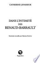 Dans l'intimité des Renaud-Barrault