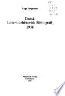 Dansk litteraturhistorisk bibliografi