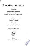 Das Staatsarchiv
