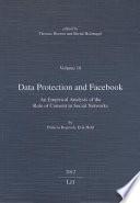Data Protection and Facebook