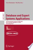Database and Expert Systems Applications