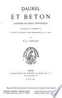 Daurel et Beton