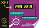 DCG 3. Droit social en 74 sketchnotes et 20 applications corrigées