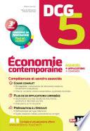 DCG 5 - Economie contemporaine - Manuel et applications - Edition 2022