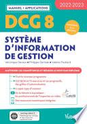 DCG 8 - Systèmes d'information de gestion : Manuel et Applications