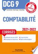 DCG 9 Comptabilité - Corrigés - 2021/2022