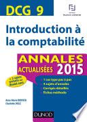 DCG 9 - Introduction à la comptabilité