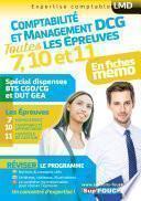 DCG Compta Management : Toutes les révisions de l'UE 7, 10,11 - Spécial dispense BTS CG et DUT GEA
