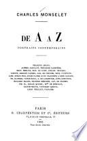 De A à Z