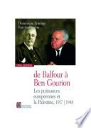 De Balfour à Ben Gourion