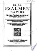 De CL psalmen Davids
