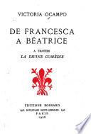 De Francesca a Béatrice a travers la Divine comédie