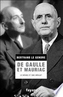 De Gaulle et Mauriac