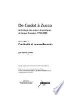 De Godot à Zucco: Continuité et renouvellements