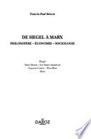 De Hegel à Marx
