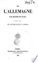 De l'Allemagne