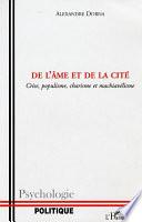 De l'âme et de la cité