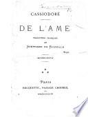 De l'âme, traduction française par Stephane de Rouville. Deuxième édition