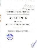 De l'éloge académique