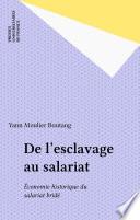 De l'esclavage au salariat
