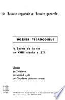 De l'histoire régionale à l'histoire générale