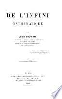 De l'infini mathématique