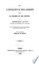 De l'influence des arbres sur la foudre et ses effets