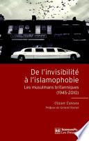 De l'invisibilité à l'islamophobie