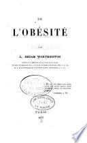De L'obésité