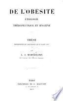 De l'obésité