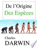 De l'origine des espèces - Charles Darwin