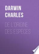 De l'origine des espèces