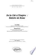 De la cité à l'empire
