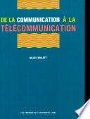 De la communication à la télécommunication