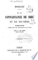 De la connaissance de Dieu et de soi-mêmem