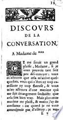 De la conversation