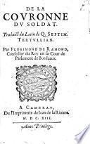 De la couronne du soldat