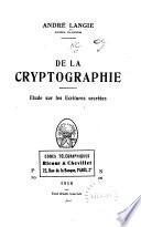 De la cryptographie