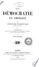 De La Democratie en Amerique