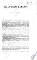 De la dépopulation
