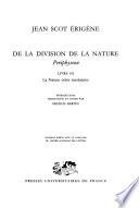 De la division de la nature : Periphyseon.