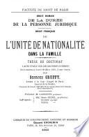 De la durée de la personne juridique