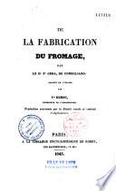 De la fabrication du fromage