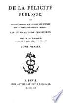 De la félicité publique