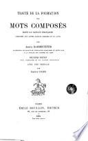 De la formation des mots compesés en françois