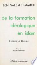 De la formation idéologique en Islam