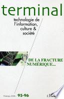 De la fracture numérique ...