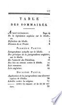 De la législation anglaise sur le libelle, la presse et les journaux