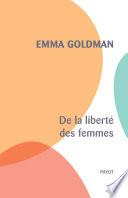 De la liberté des femmes