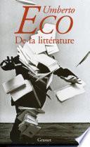 De la littérature